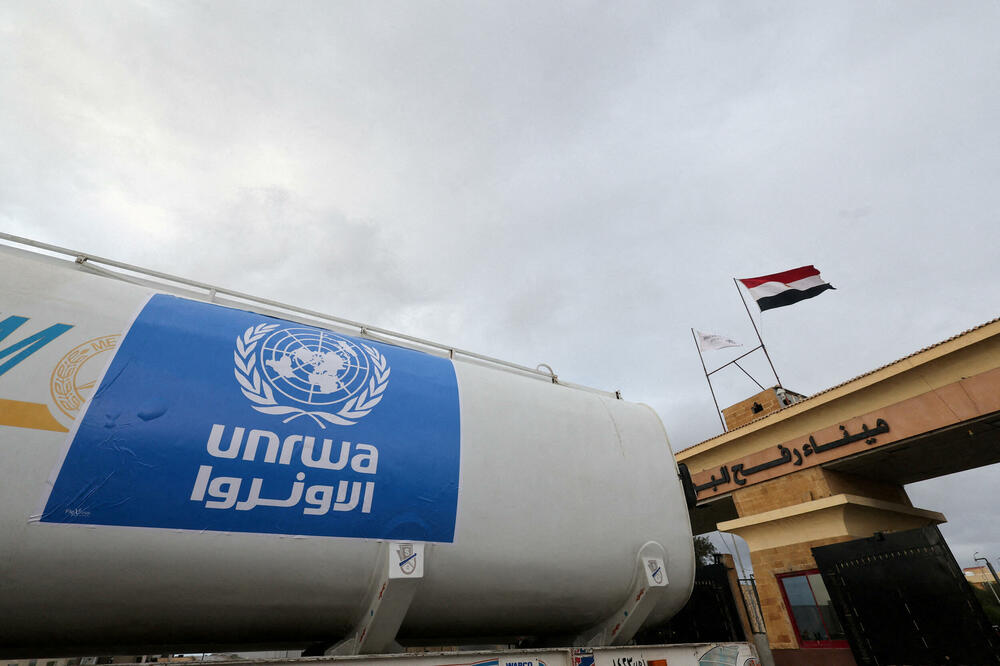 Kamion UNRWA, Foto: Reuters