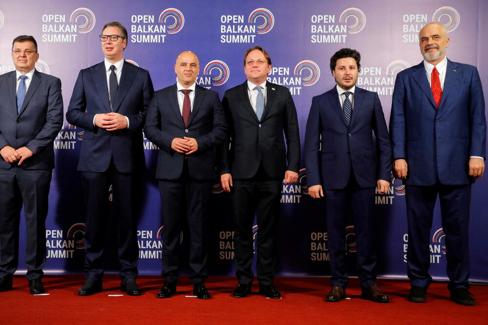 Lideri na samitu u Ohridu 2022., Foto: Reuters