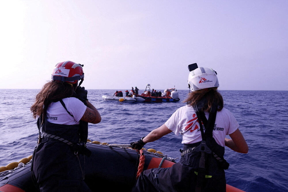 Spašavanje migranata, Foto: Reuters