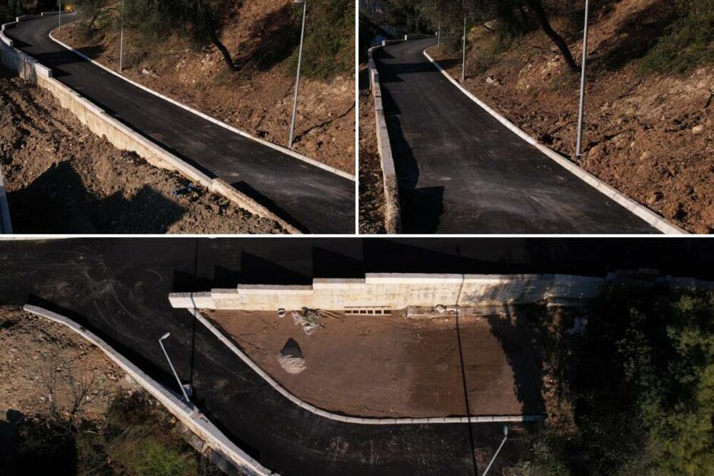 Novoizgrađena ulica, Foto: Opština Tivat