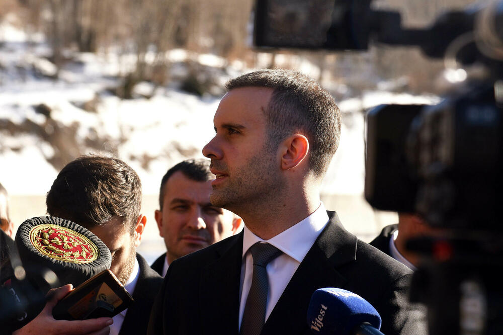 Spajić na otvaranju puta, Foto: Boris Pejović