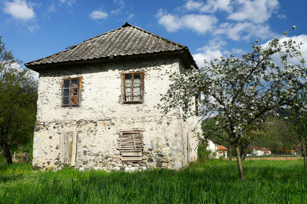 An old montenegrin house