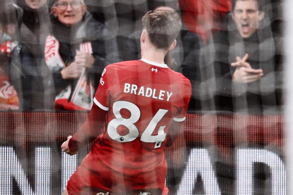 Bredli nakon pogotka protiv Čelsija, Foto: Liverpool FC (Facebook)