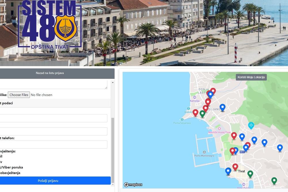 Sajt Sistem 48, Foto: Opština