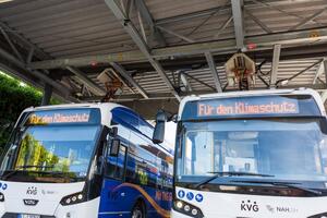 In Germany, local transport employees strike