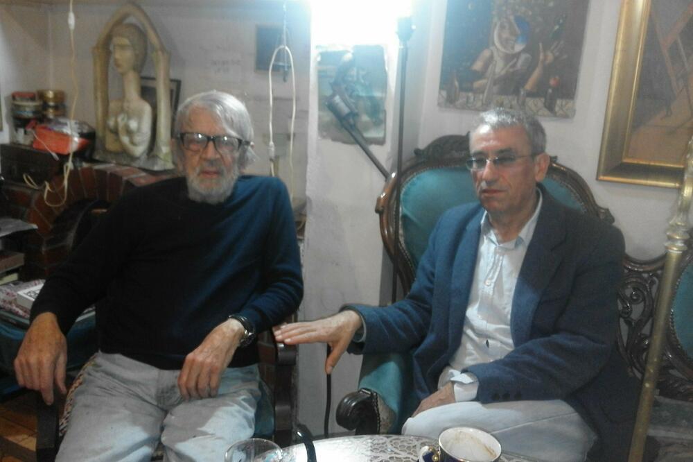 Stanić i Miraš Martinović, novembar 2016., Foto: Privatna arhiva