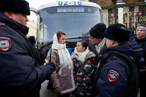 Moscow: Police detained journalists who covered the event in...