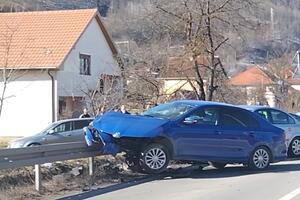 Saobraćajna nezgoda na putu Bijelo Polje-Rakonje: Jedna osoba...