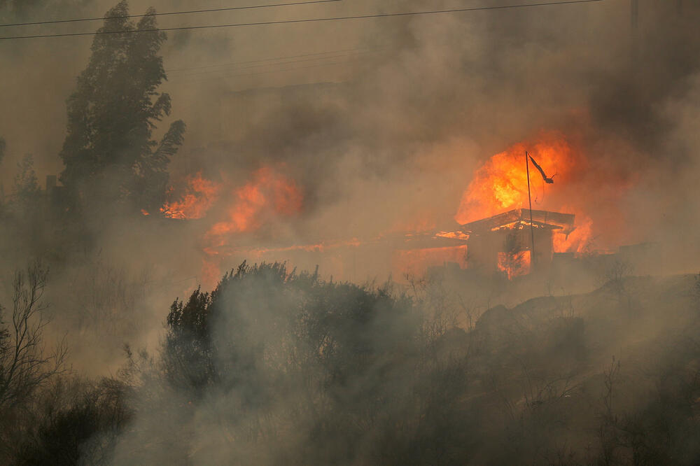 Požar u Čileu, Foto: Reuters