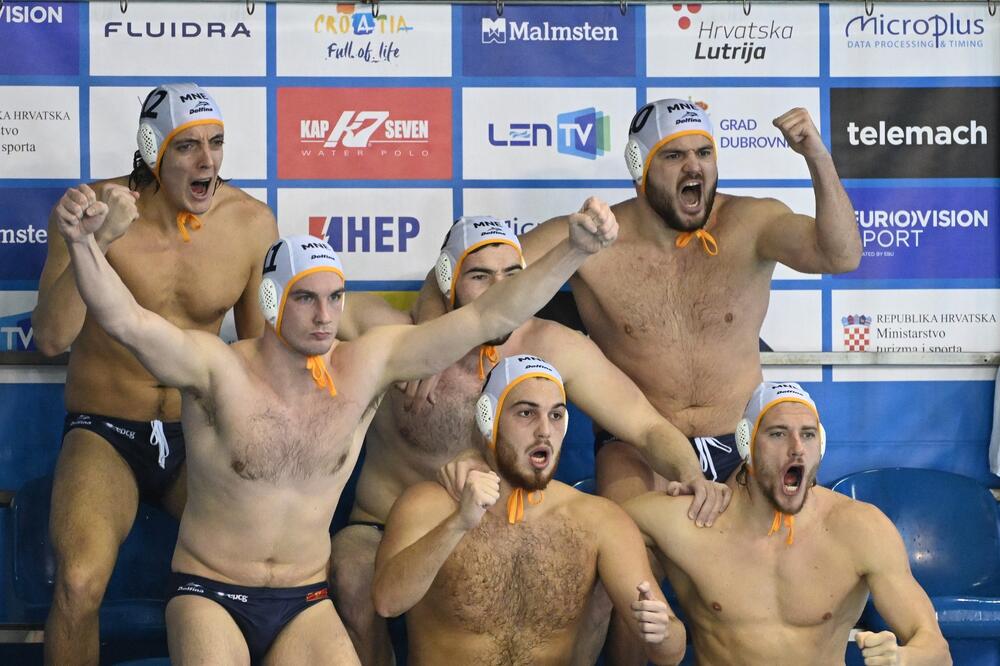 "Ajkule" tokom nedavnog EP u Hrvatskoj, Foto: LEN Water Polo (X)
