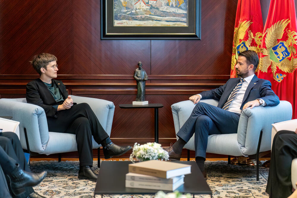 Lirman i Milatović, Foto: Kancelarija za odnose s javnošu predsjednika Crne Gore