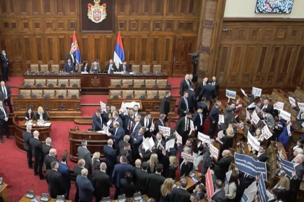 Sa sjednice, Foto: Screenshot/Youtube/ParlamentSrbija