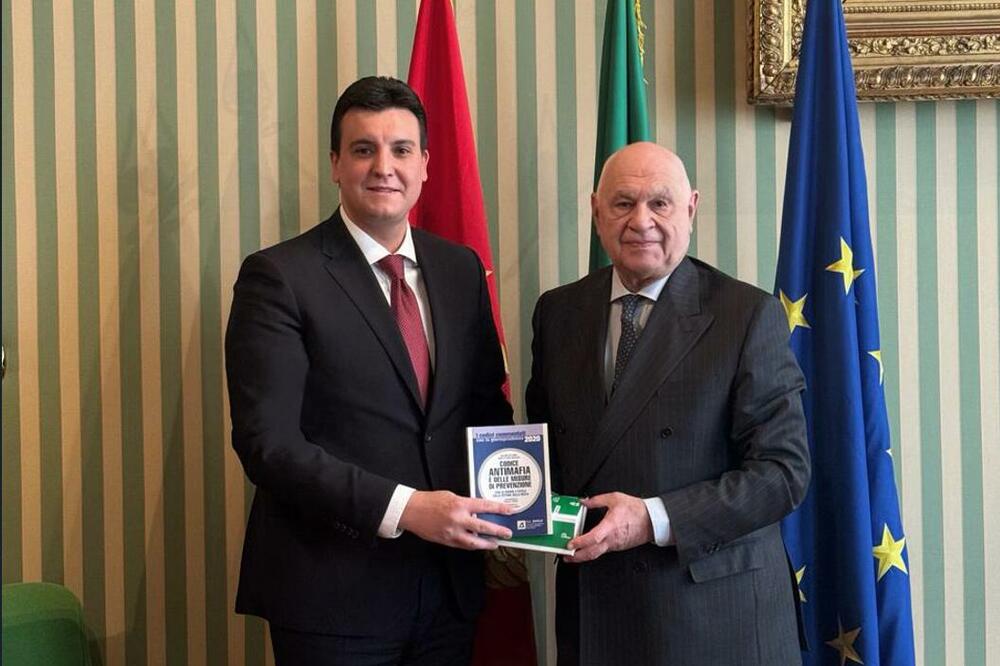 Milović i Nordio, Foto: Ministarstvo pravde