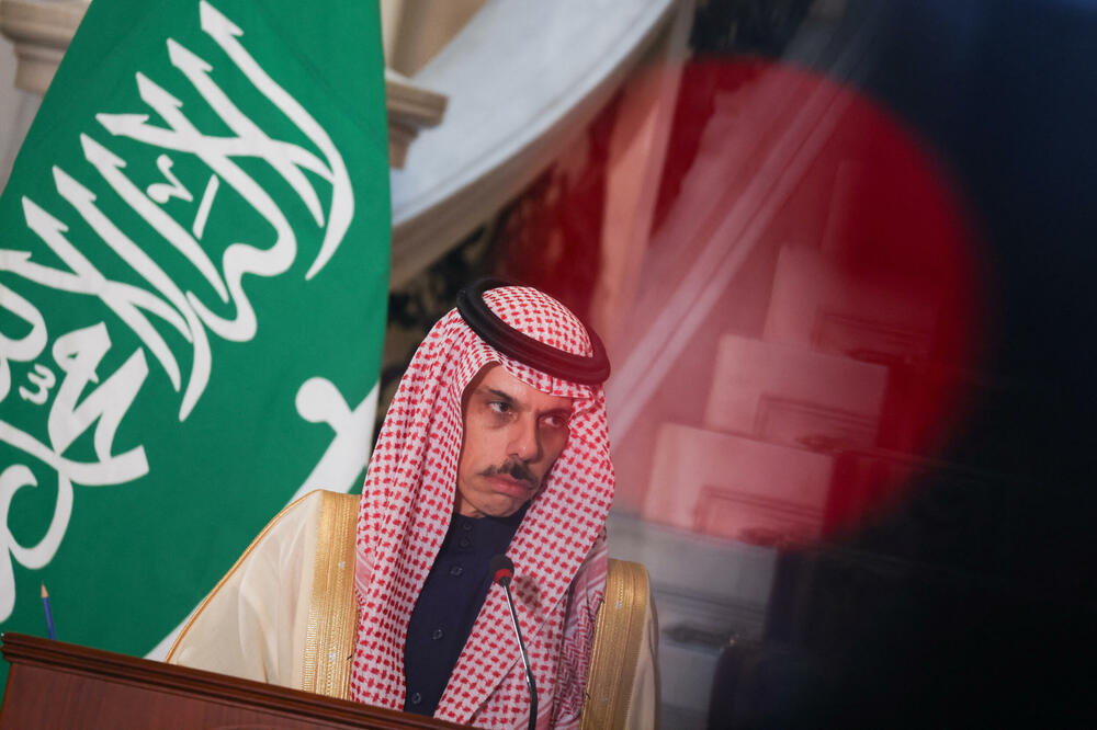 Ministar spoljnih poslova Saudijske Arabije, Faisal bin Farhan, Foto: REUTERS