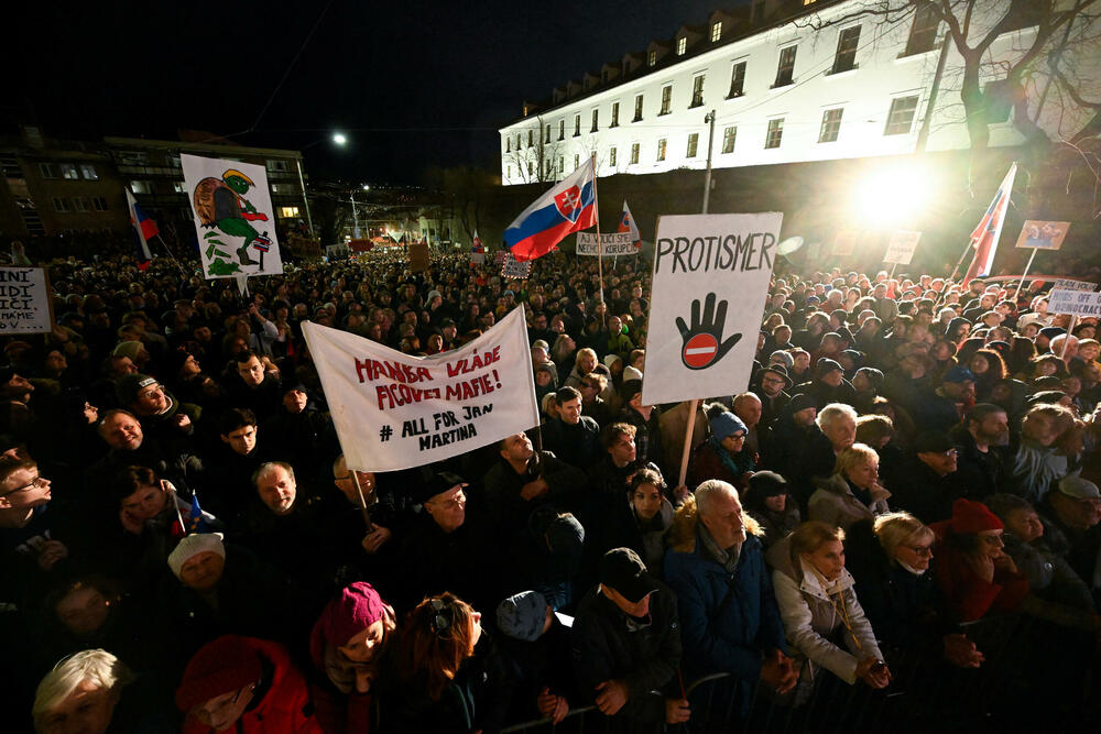 Bratislava protest