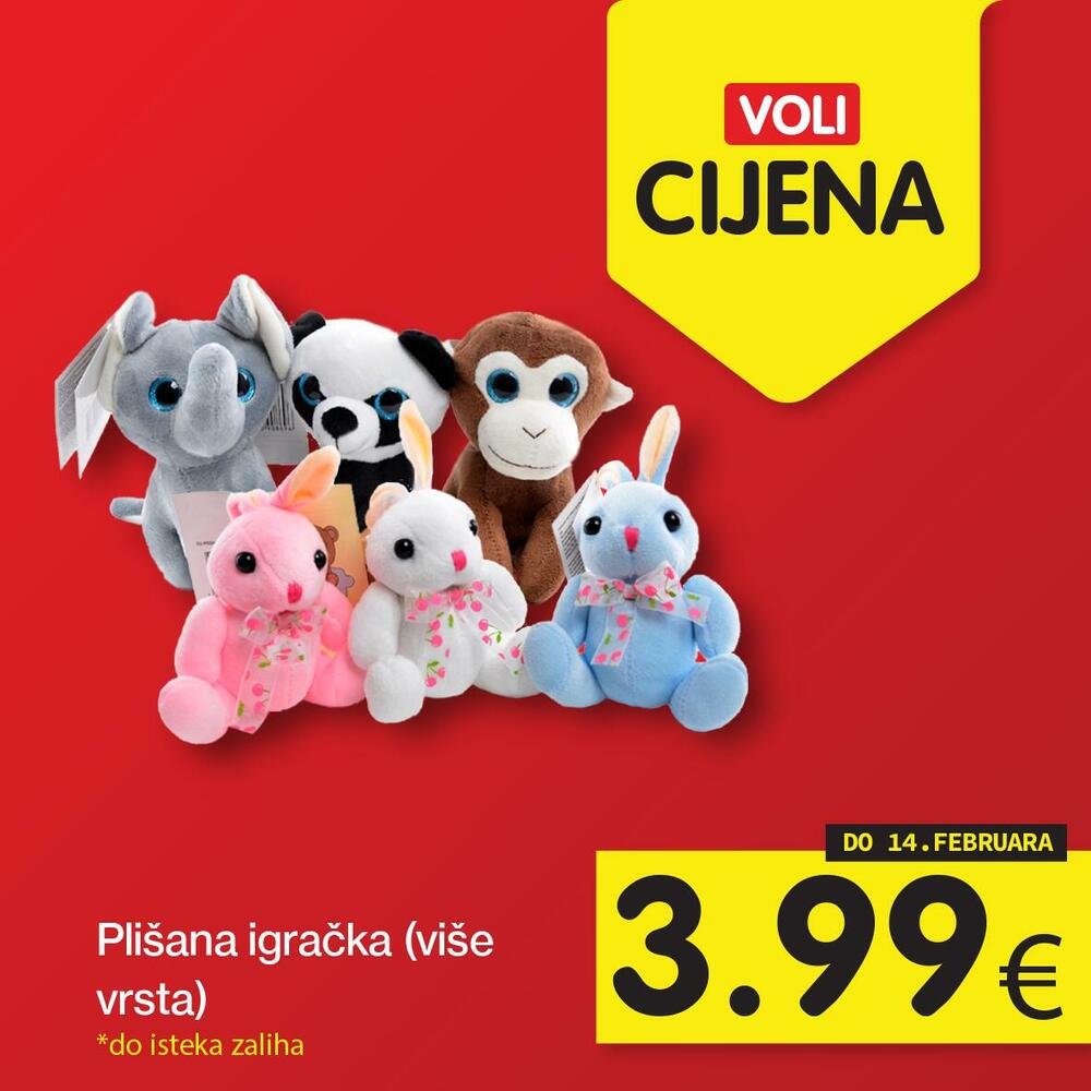 <p>Potražite proizvode sa specijalnom oznakom Voli cijena, i uštedite vaš kućni budžet.</p>