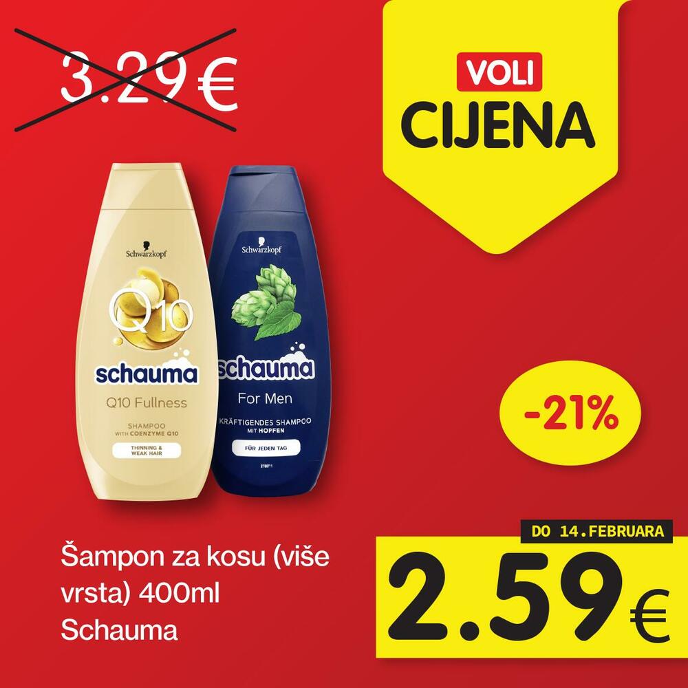 <p>Potražite proizvode sa specijalnom oznakom Voli cijena, i uštedite vaš kućni budžet.</p>