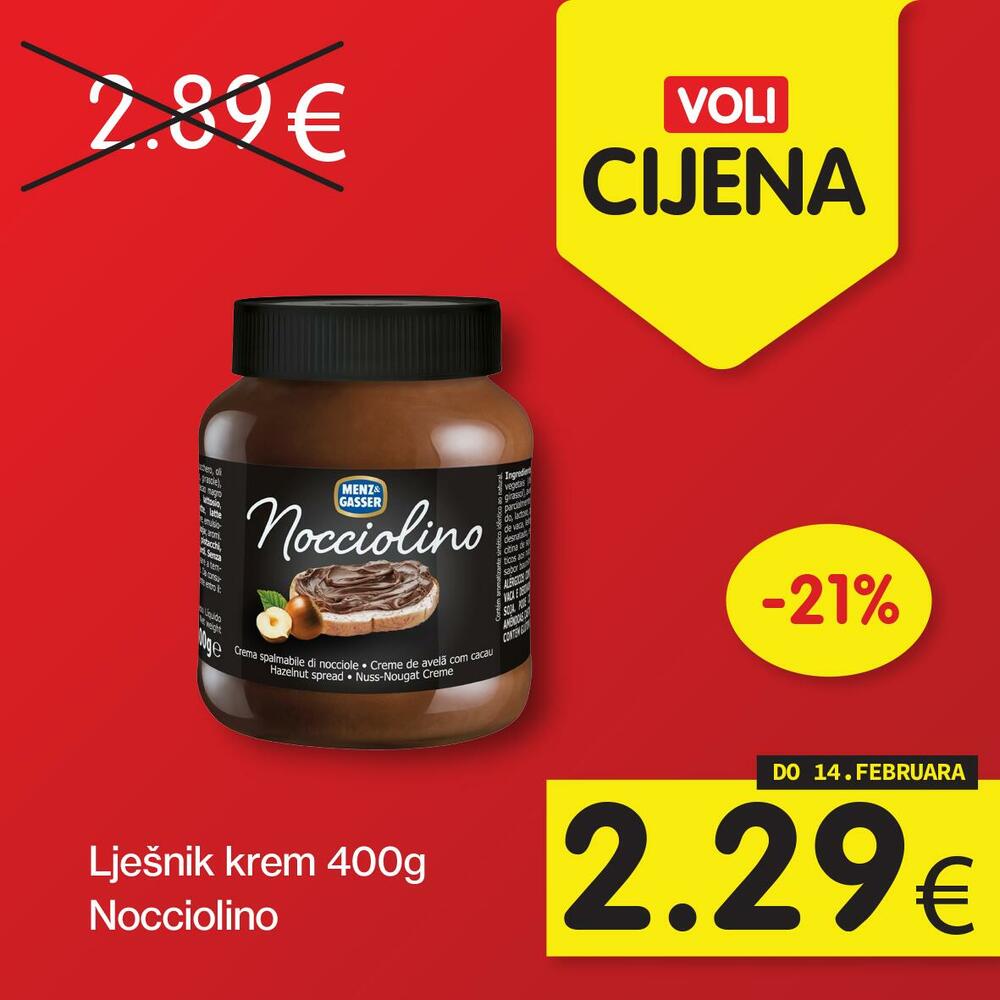 <p>Potražite proizvode sa specijalnom oznakom Voli cijena, i uštedite vaš kućni budžet.</p>