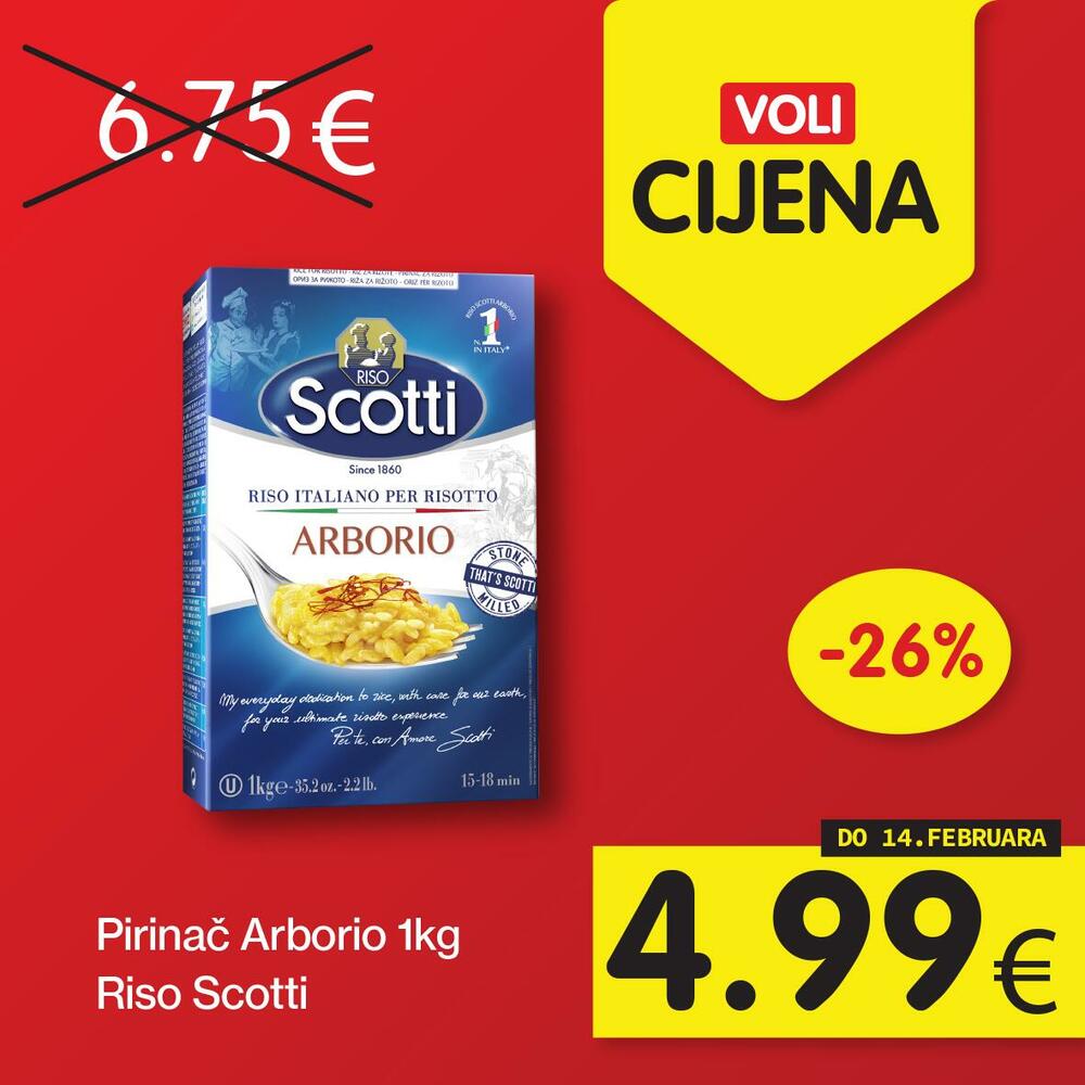 <p>Potražite proizvode sa specijalnom oznakom Voli cijena, i uštedite vaš kućni budžet.</p>