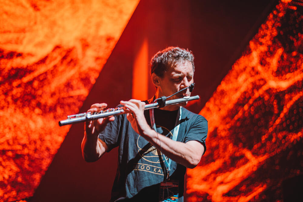 DJ i instrumentalista Hugo Kant, Foto: Miloš KrstićDJ Hugo Kant Rubix Festival