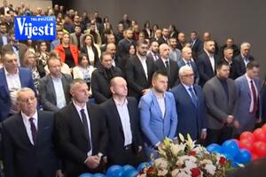 Only two stanzas of the anthem at the Zeta Municipality Day ceremony