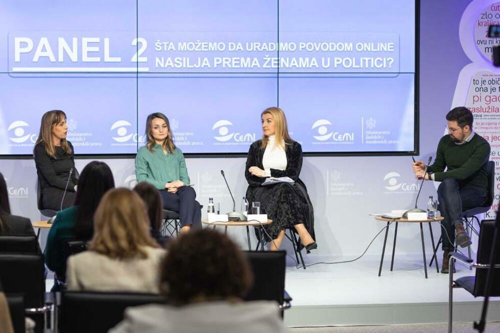Panel “Šta možemo da uradimo povodom onlajn nasilja prema ženama u politici?", Foto: PR Centar