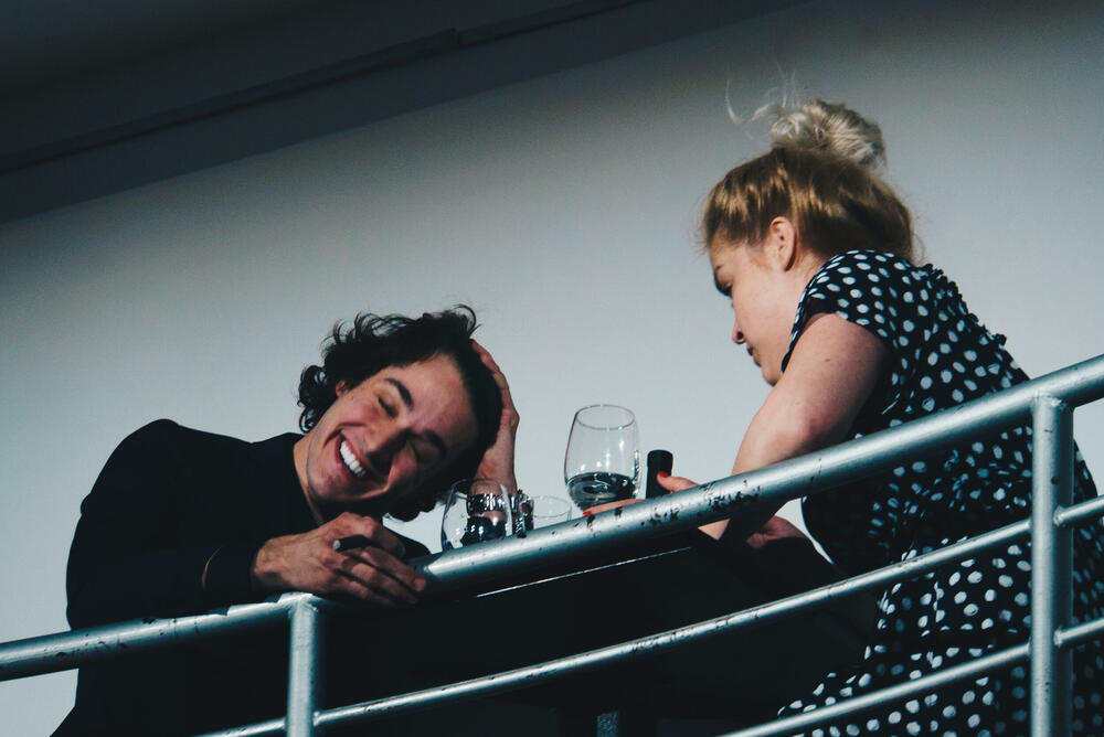 Iz predstave 'Skakavci'