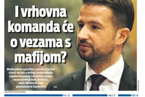 Naslovna strana "Vijesti" za 12. februar 2024.