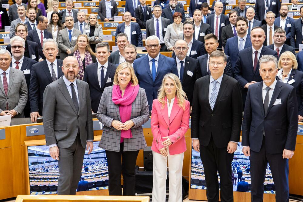 Šarl Mišel, Andrija Mandić