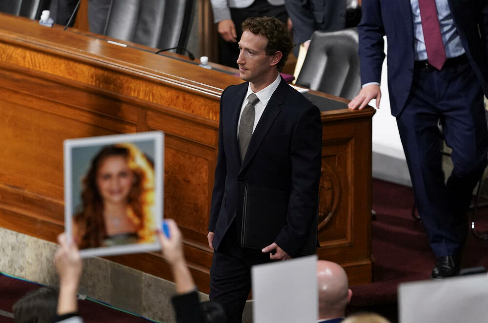 Zakerberg na saslušanju u Senatu