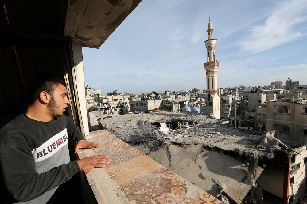 Detalj nakon izraelskog napada na Rafu, Foto: Reuters