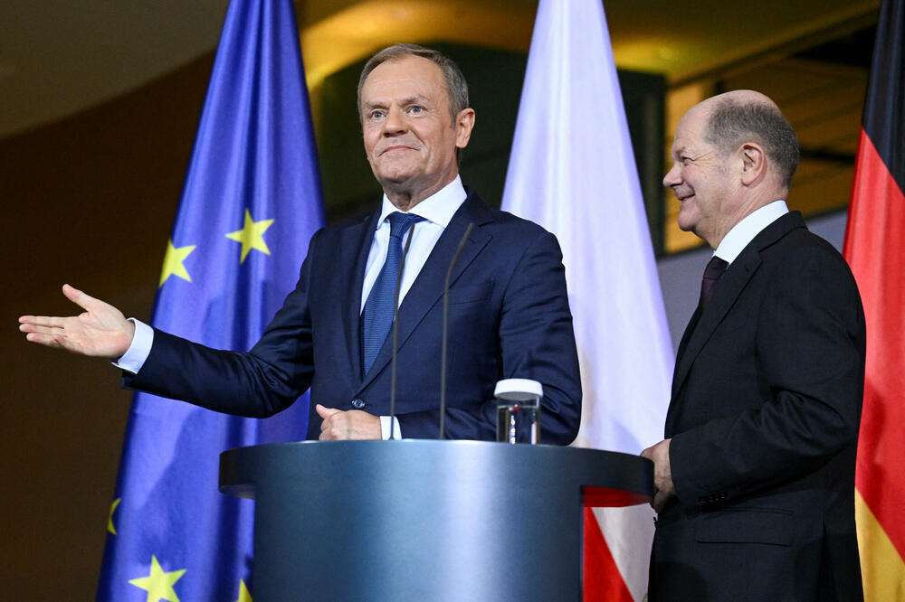 Tusk i njemački kancelar Olaf Šolc