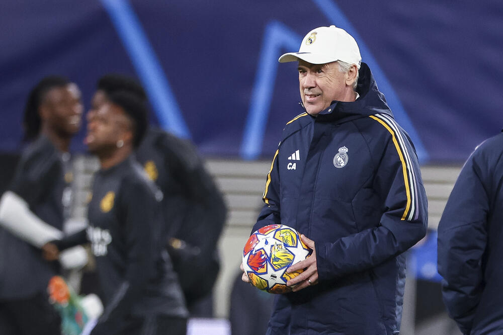 Looking for his fifth and Real's 15th title in the LŠ: Carlo Ancelotti, Photo: Beta/AP