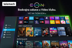 Telemach presents the new EON Video Club and exclusive domestic...