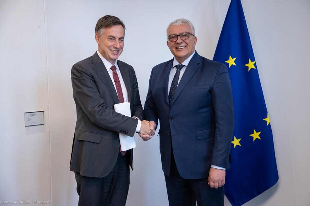 Mekalister i Mandić, Foto: Kabinet predsjednika Skupštine Crne Gore