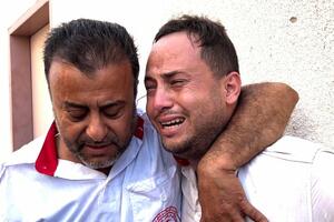 Bolničar iz Gaze koji je poginuo u njegovim ambulantnim kolima