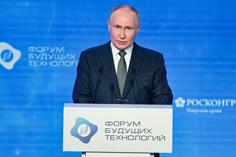 Putin na forumu u Moskvi, Foto: Reuters