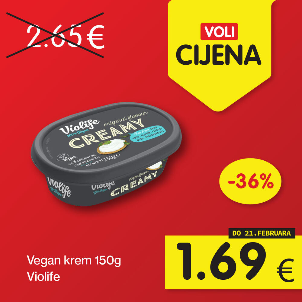 <p>Zanimljivi proizvodi uz najpovoljnije cijene na tržištu, u svim Voli i Naš diskont marketima.</p>
