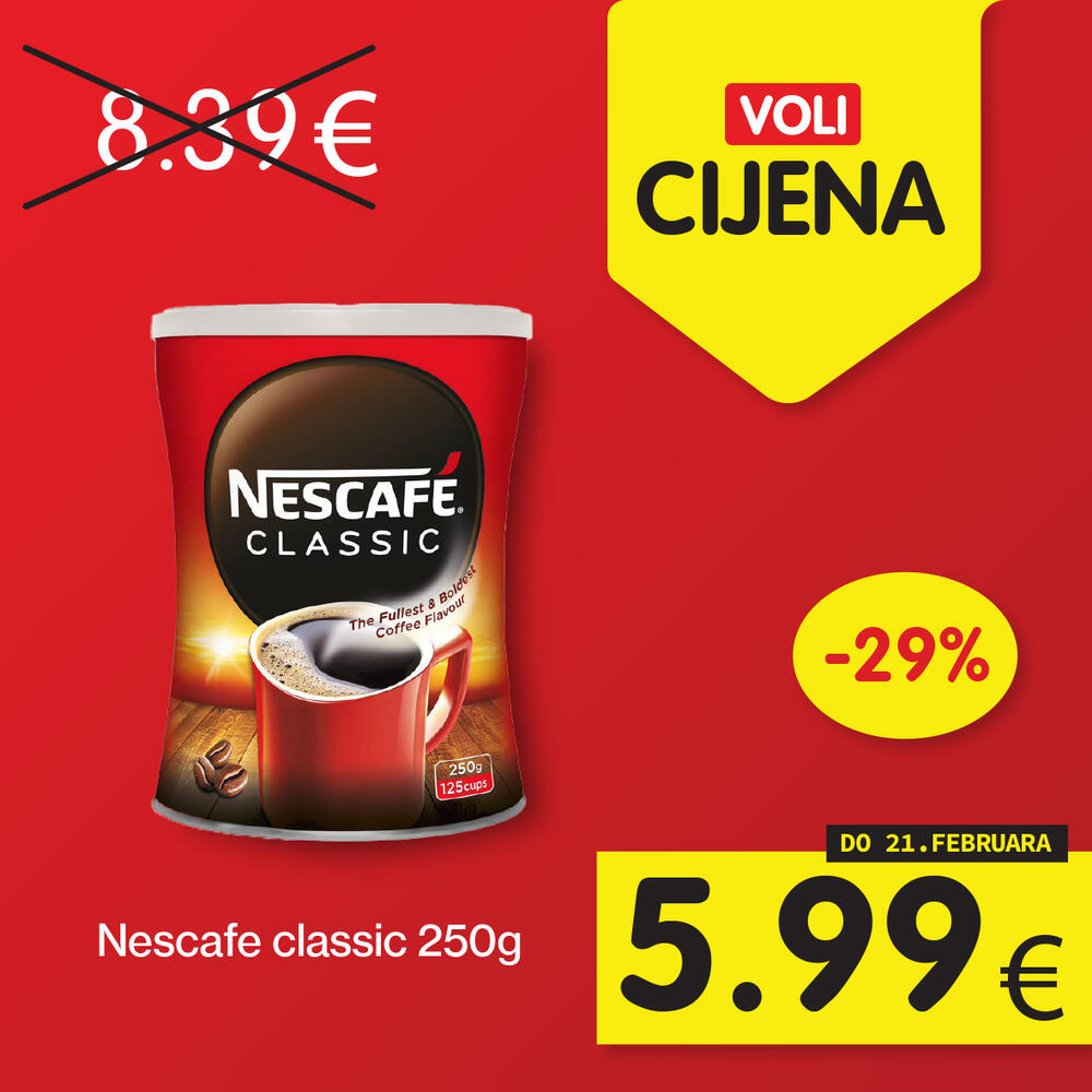 <p>Zanimljivi proizvodi uz najpovoljnije cijene na tržištu, u svim Voli i Naš diskont marketima.</p>