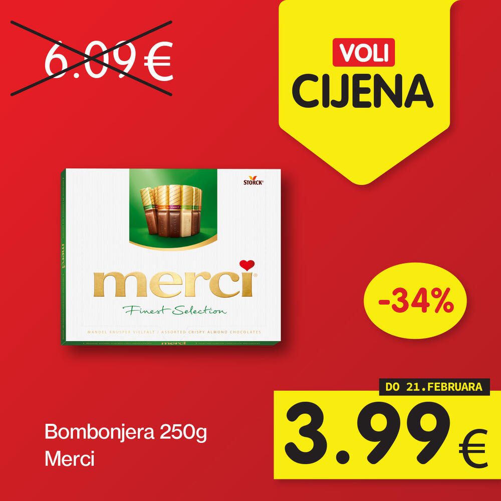 <p>Zanimljivi proizvodi uz najpovoljnije cijene na tržištu, u svim Voli i Naš diskont marketima.</p>