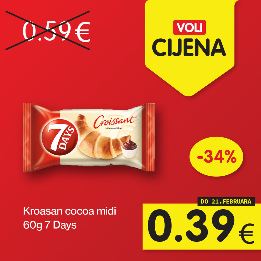 <p>Zanimljivi proizvodi uz najpovoljnije cijene na tržištu, u svim Voli i Naš diskont marketima.</p>