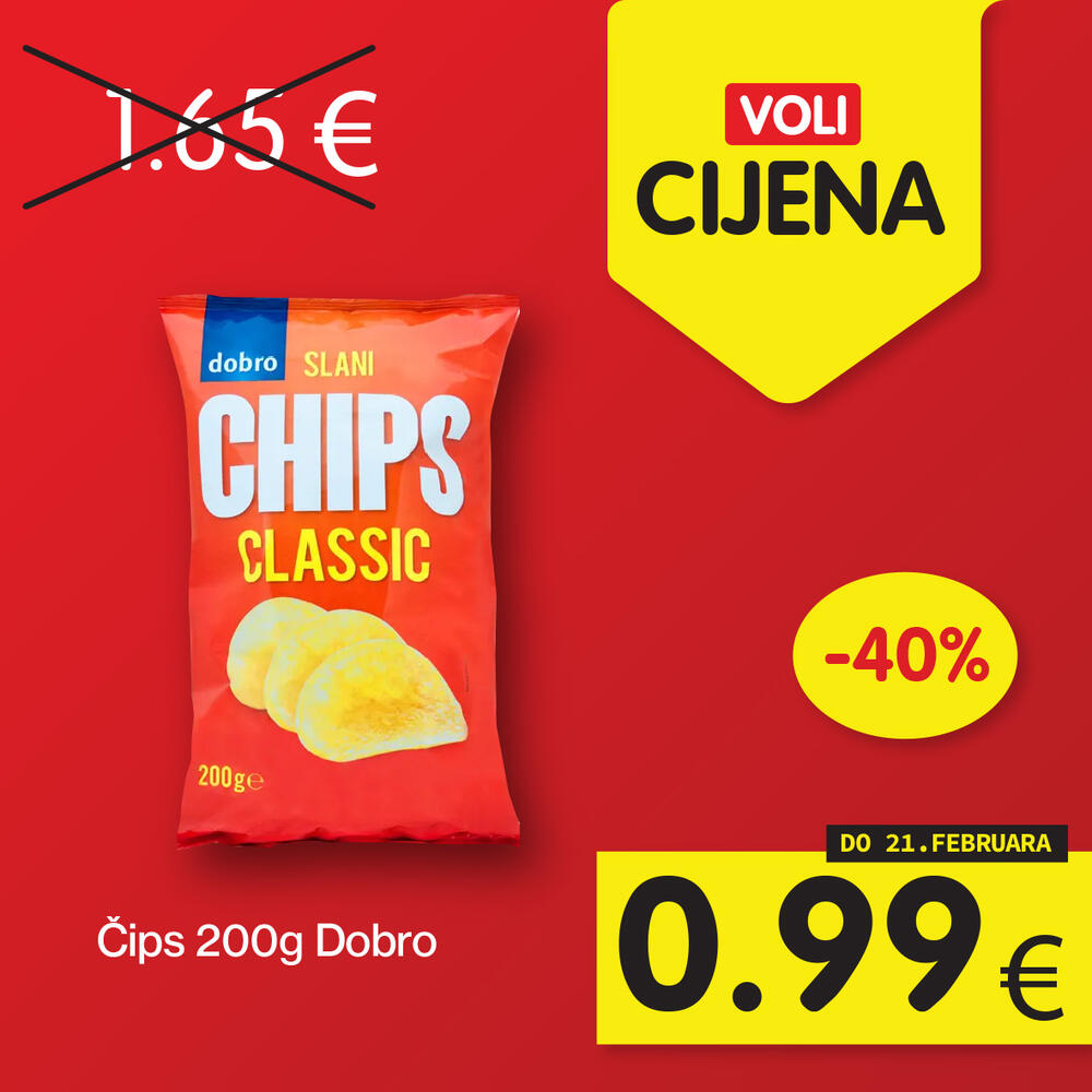 <p>Zanimljivi proizvodi uz najpovoljnije cijene na tržištu, u svim Voli i Naš diskont marketima.</p>