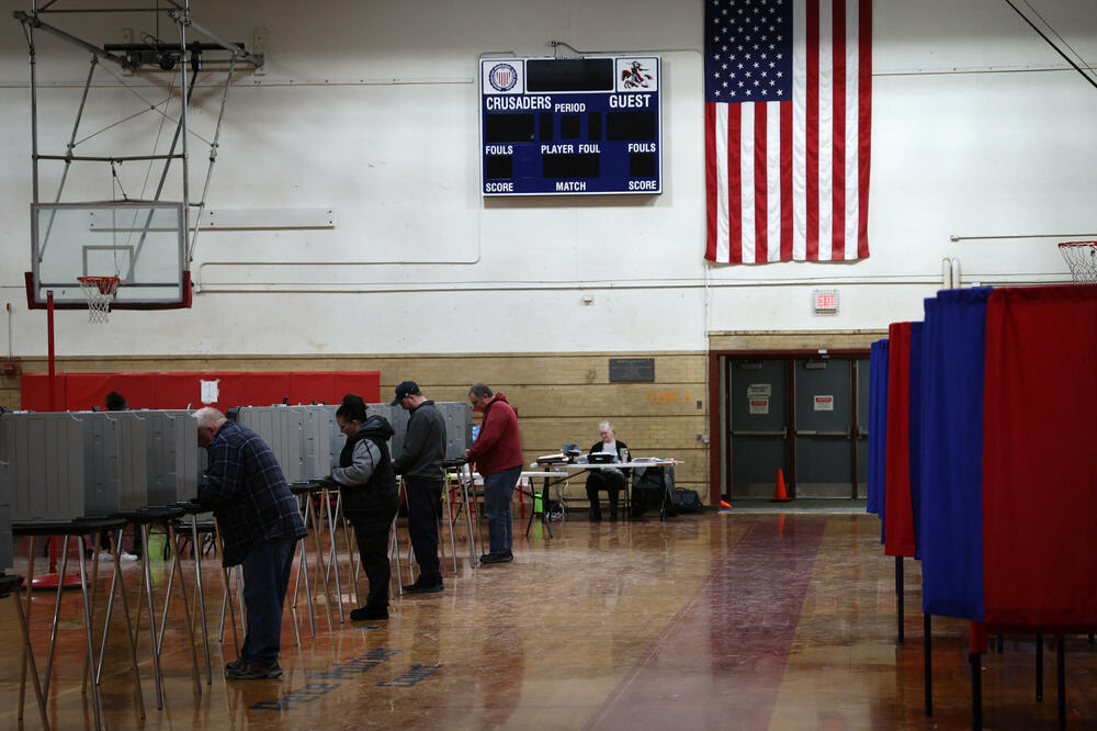 Detalj iz Nju Hempšira: Sa primarnih izbora za republikanskog predsjedničkog kandidata, Foto: Reuters