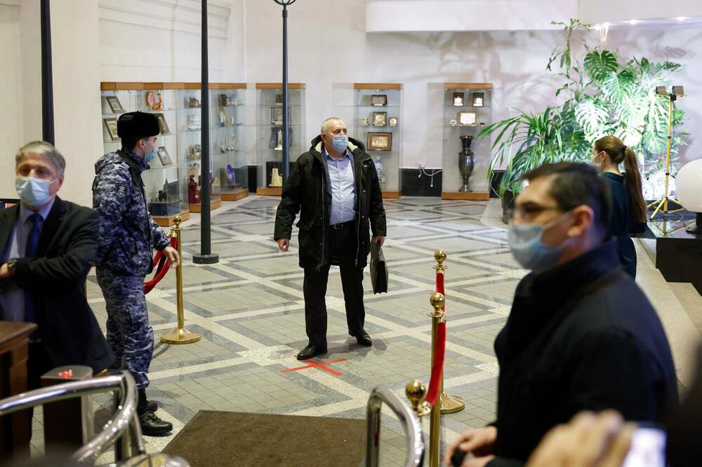 Nadeždin u zgradi Vrhovnog suda Rusije, Foto: Reuters