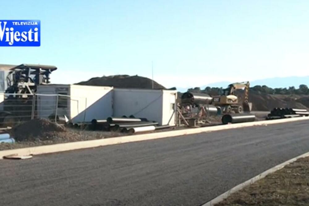 Bulevar Veljka Vlahovića još u izgradnji, Foto: Printscreen/YouTube/TV Vijesti