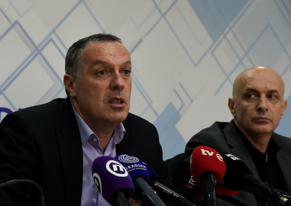 Radomir Božović, Štrajk, USSCG