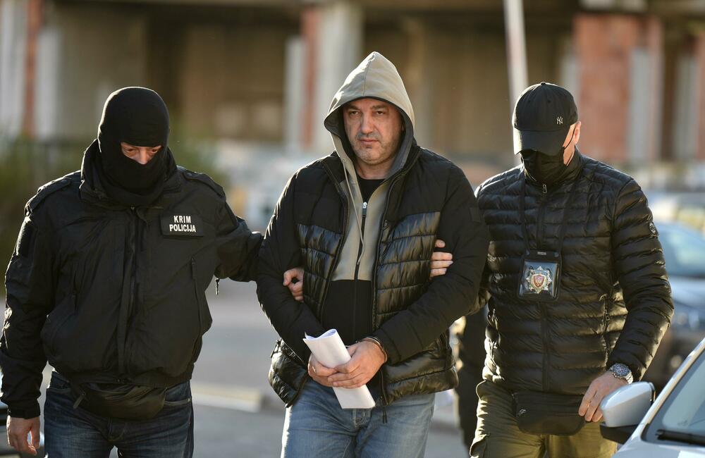 Mileta Ojdanić nakon hapšenja