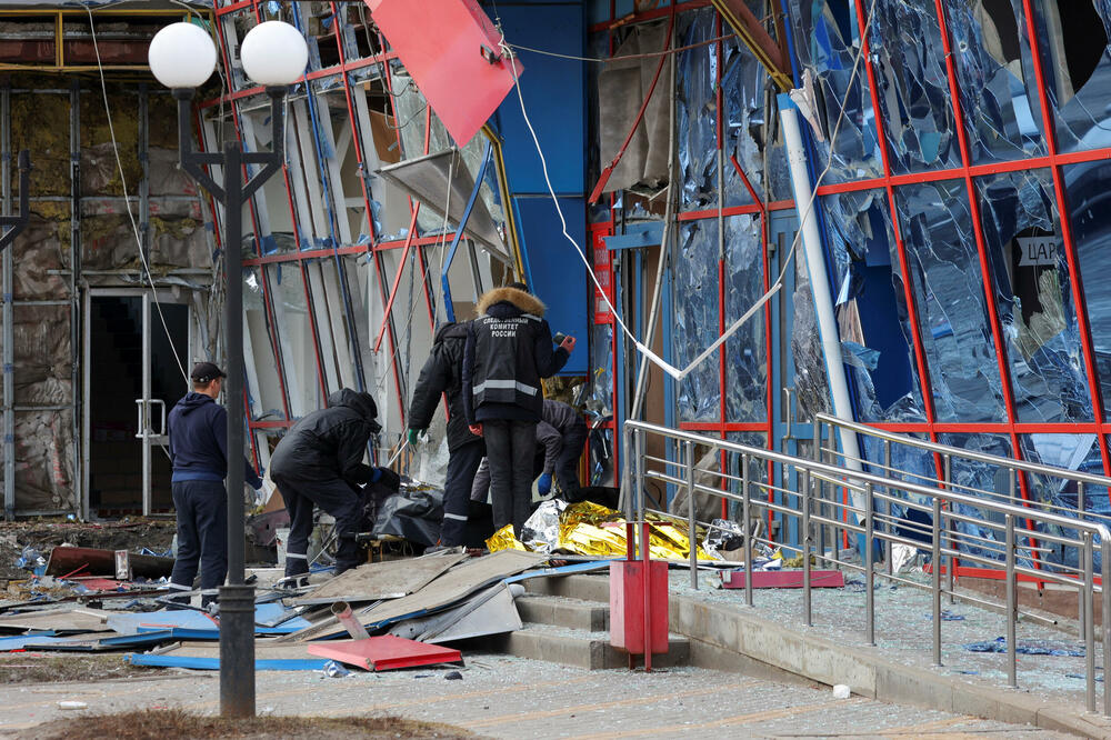 Detalj nakon napada na Belgorod, Foto: Reuters
