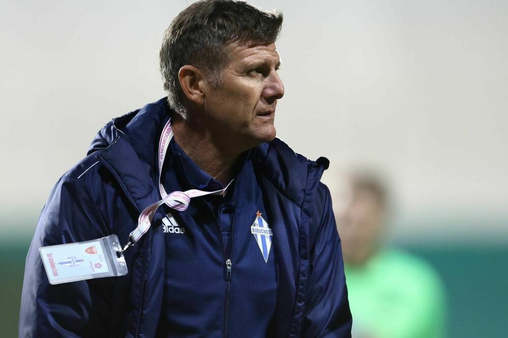 Trener Budućnosti Mladen Milinković, Foto: FK Budućnost