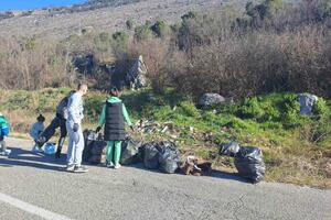 The municipality of Danilovgrad organized a cleaning action on the section from...